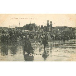 carte postale ancienne 76 DIEPPE. Casino vu de la Mer