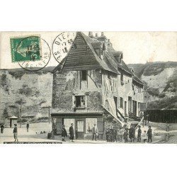 carte postale ancienne 76 DIEPPE. Vieille Maison au Pollet 1912