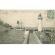 carte postale ancienne 76 FECAMP. Départ pour la Pêche à Terre-Neuve 1907