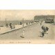 carte postale ancienne 76 FECAMP. Boulevard des Bains et Digue 1905