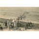 carte postale ancienne 76 FECAMP. Sur la Plage le Tremplin 1906