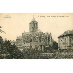 carte postale ancienne 76 FECAMP. Eglise Abside Abbaye