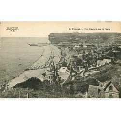 carte postale ancienne 76 FECAMP. Vue sur la Plage