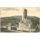 carte postale ancienne 06 LA TURBIE. Tour Auguste Route de la Corniche 1910