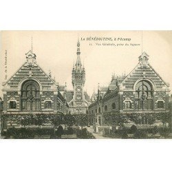 carte postale ancienne 76 FECAMP. Bénédictine Square