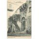 carte postale ancienne 06 LA TURBIE. Vieille Porte Romaine. Carte pionnière vers 1900 vierge