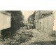 carte postale ancienne 76 ELBEUF. Rue Fouquier Long ravages de l'Orage