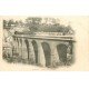 carte postale ancienne 76 ELBEUF. Train sur Viaduc de l'Hospice