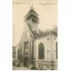 carte postale ancienne 76 ELBEUF. Eglise Saint-Etienne Portail 1923