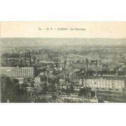 carte postale ancienne 76 ELBEUF. Vue générale AP30