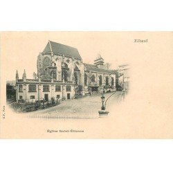 carte postale ancienne 76 ELBEUF. Vers 1900 Eglise Saint-Etienne