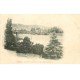 carte postale ancienne 76 ELBEUF. Vers 1900 Pont Suspendu