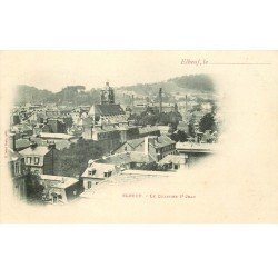 carte postale ancienne 76 ELBEUF. Vers 1900 le Quartier Saint-Jean.