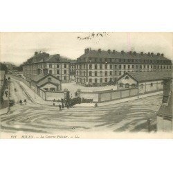 carte postale ancienne 76 ROUEN. Caserne Pélissier 1915
