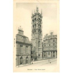 carte postale ancienne 76 ROUEN. Tour Saint-André