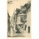 carte postale ancienne 76 ROUEN. D'après dessin à la plume : Rue des Matelas