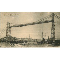 carte postale ancienne 76 ROUEN. Pont Transbordeur 414 bis