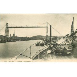carte postale ancienne 76 ROUEN. Pont Transbordeur 236