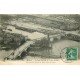carte postale ancienne 76 ROUEN. Pont Corneille Gare Saint-Sever 1910
