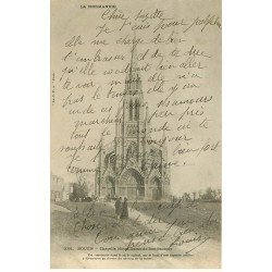 carte postale ancienne 76 ROUEN. Chapelle Notre-Dame du Bon-Secours 1903