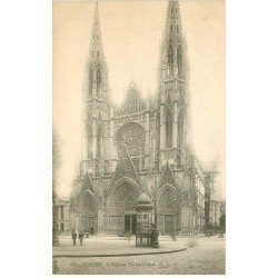 carte postale ancienne 76 ROUEN. Eglise Saint-Ouen vers 1900