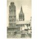carte postale ancienne 76 ROUEN. Tours Cathédrale