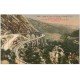 carte postale ancienne 06 Ligne du Tram de Sospel à Menton. Train Viaduc du Caramel