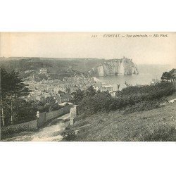 carte postale ancienne 76 ETRETAT. Vue générale 101