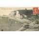 carte postale ancienne 76 ETRETAT. La Plage 1908