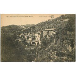 carte postale ancienne 06 LUCERAM. Ravin de la Morga