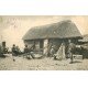 76 ETRETAT. Une Caloge Pêcheurs réparant leurs Filets 1909