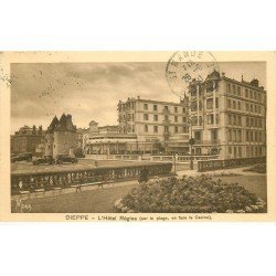 carte postale ancienne Promotion : 76 DIEPPE. Hôtel Régina 1930