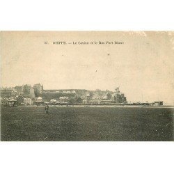 carte postale ancienne Promotion : 76 DIEPPE. Casino et Bas Fort Blanc