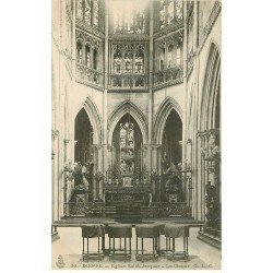 carte postale ancienne Promotion : 76 DIEPPE. Eglise Saint-Jacques Choeur