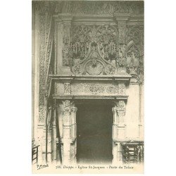 carte postale ancienne Promotion : 76 DIEPPE. Eglise Saint-Jacques Porte Trésor