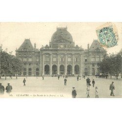 carte postale ancienne 76 ROUEN. La Bourse 1906