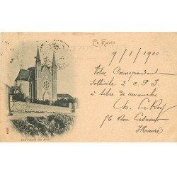 carte postale ancienne 76 ROUEN. Chapelle Notre-Dame des Flots 1900