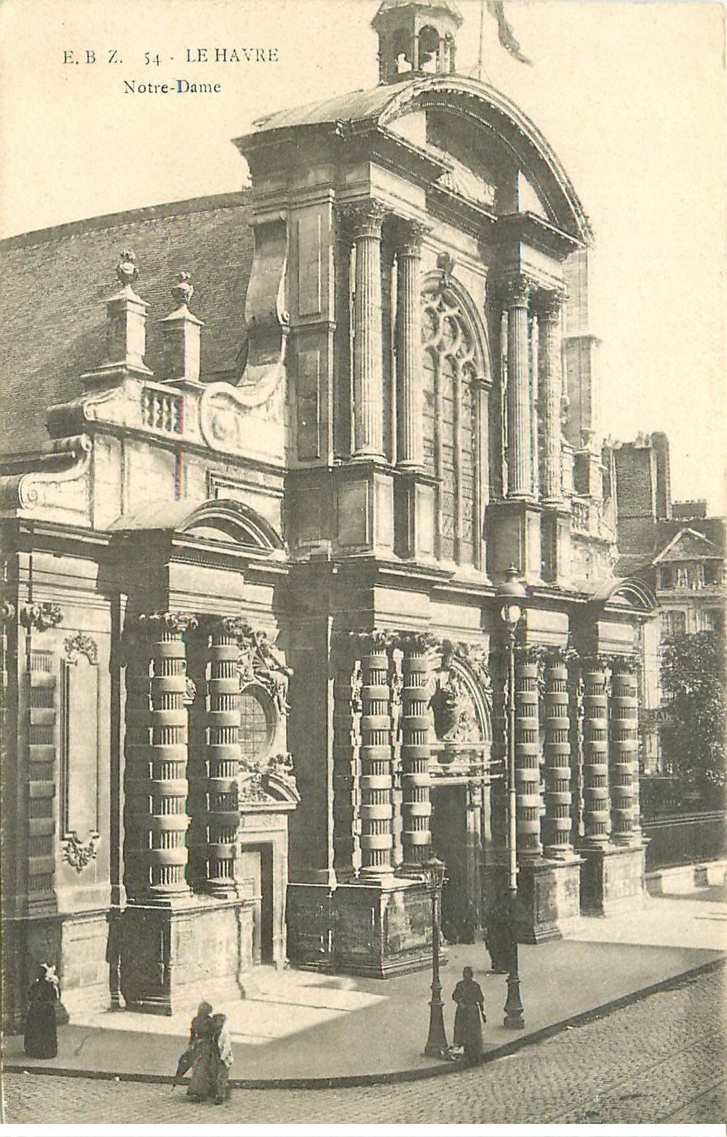 carte postale ancienne 76 ROUEN. Notre-Dame