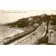 carte postale ancienne 76 ROUEN. La Hève et Falaise 1935. Carte émaillographie