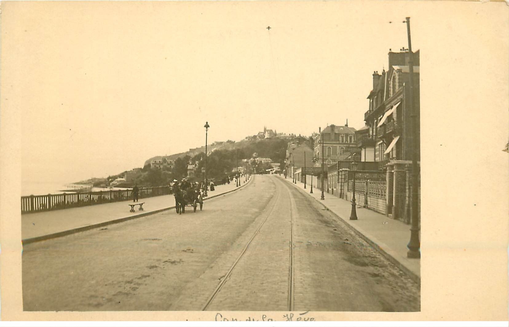 carte postale ancienne 76 ROUEN. Carte prototype pour carte postale. Cap Hève