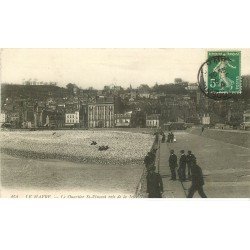 carte postale ancienne 76 ROUEN. Quartier Saint-Vincent 1914
