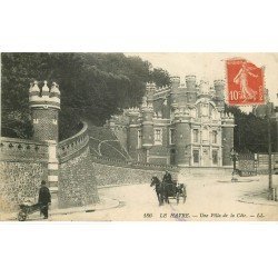 carte postale ancienne 76 ROUEN. Villa sur la Côte 1914