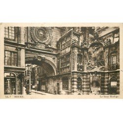 carte postale ancienne 76 ROUEN. Promotion : Le Gros Horloge