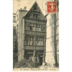 carte postale ancienne 76 ROUEN. Promotion : Maison Diane de Poitiers 1914
