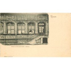 carte postale ancienne 76 ROUEN. Promotion : Hôtel Bourgthéroulde Galerie