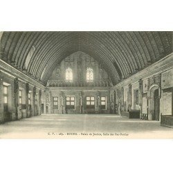 carte postale ancienne 76 ROUEN. Promotion : Palais de Justice Salle Pas Perdus