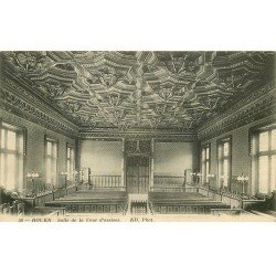 carte postale ancienne 76 ROUEN. Promotion : Palais de Justice Cour d'Assises