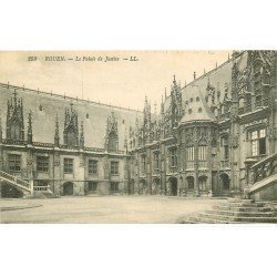 carte postale ancienne 76 ROUEN. Promotion : Palais de Justice Cour 259