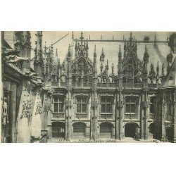 carte postale ancienne 76 ROUEN. Promotion : Palais de Justice Cour détail