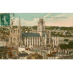carte postale ancienne 76 ROUEN. Promotion : Cathédrale 1912
